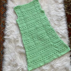 Vintage Hand Crocheted Sheath Sz S-M